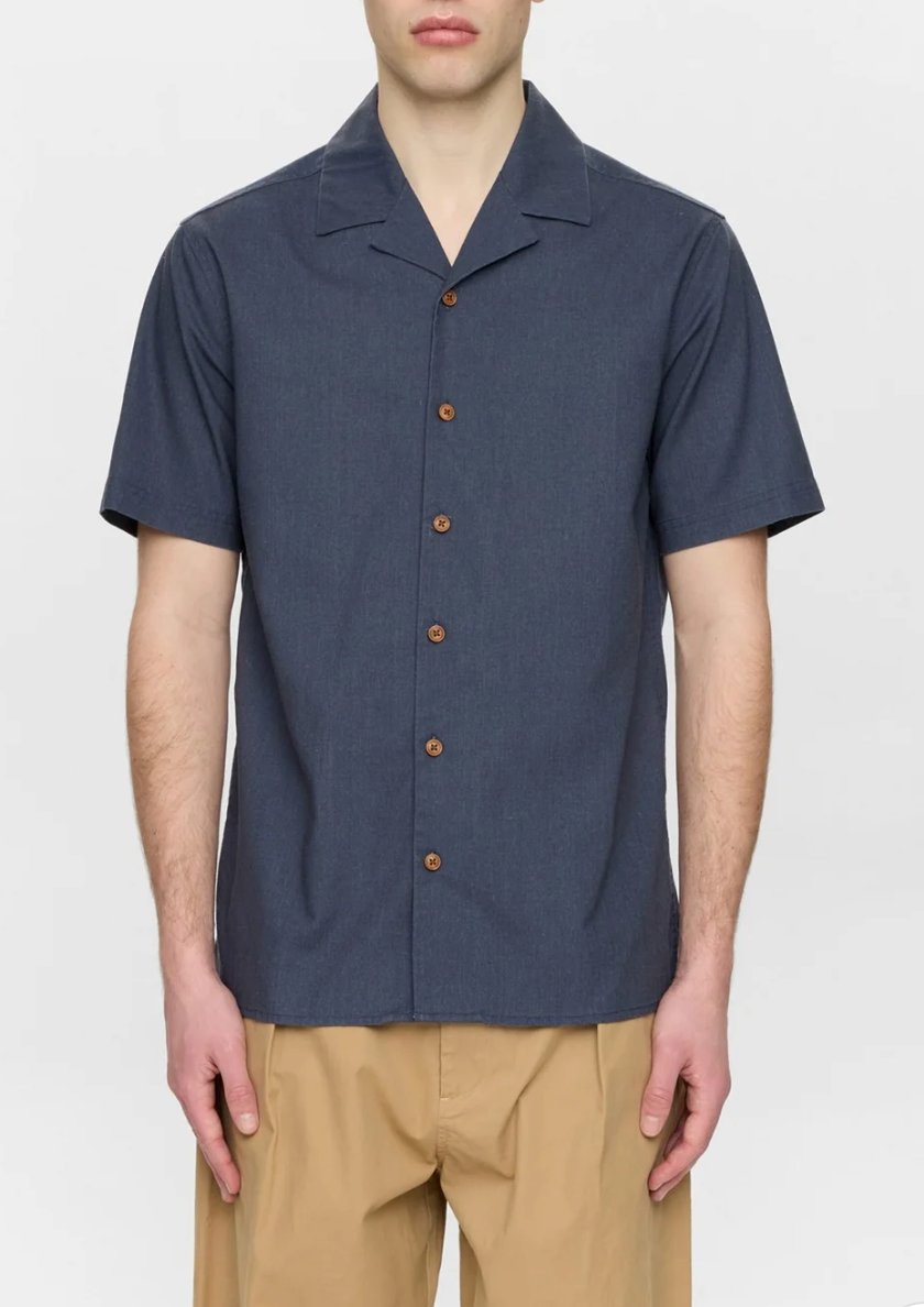 Anerkjendt Akleo  Shirt  - Blue Indigo