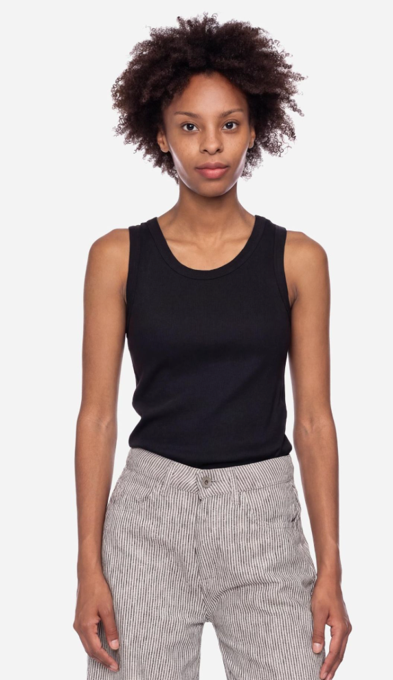 Ato Ribba Top  - Black