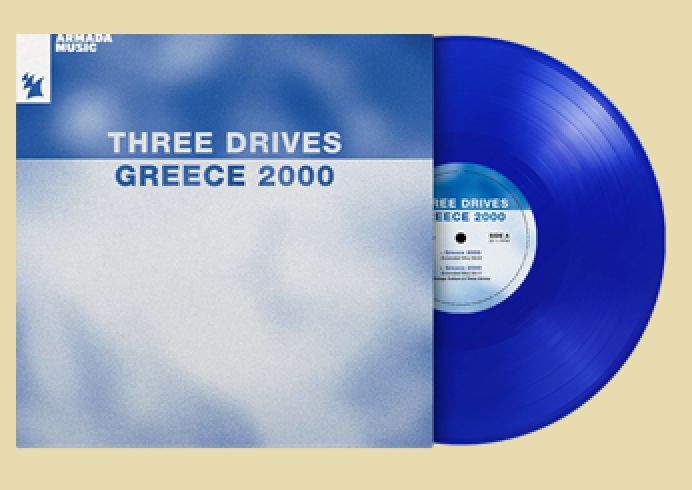 THREE DRIVES ON A VINYL - GREECE 2000 (transparent limited 12 Inch) (pre-order 24/07/2026)