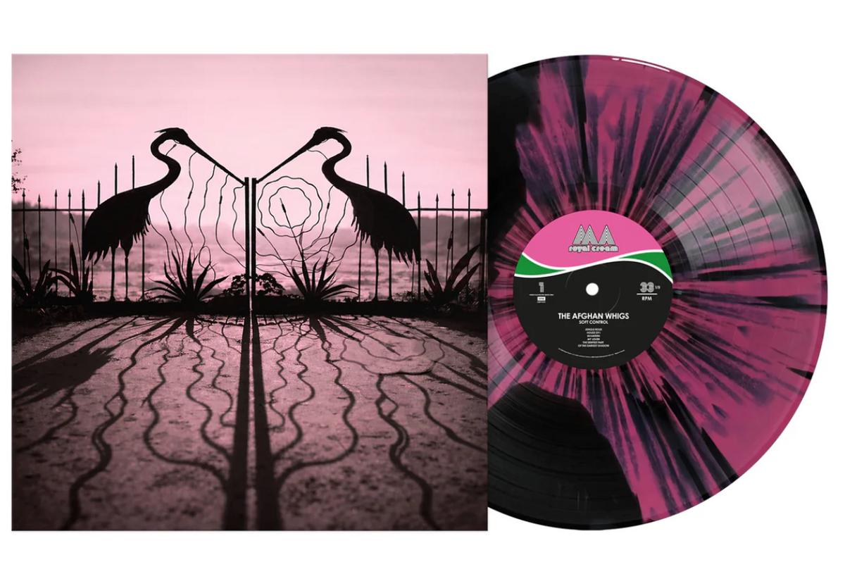 AFGHAN WHIGS - SOFT CONTROL (Ltd. pink/black smush with splatter vinyl)