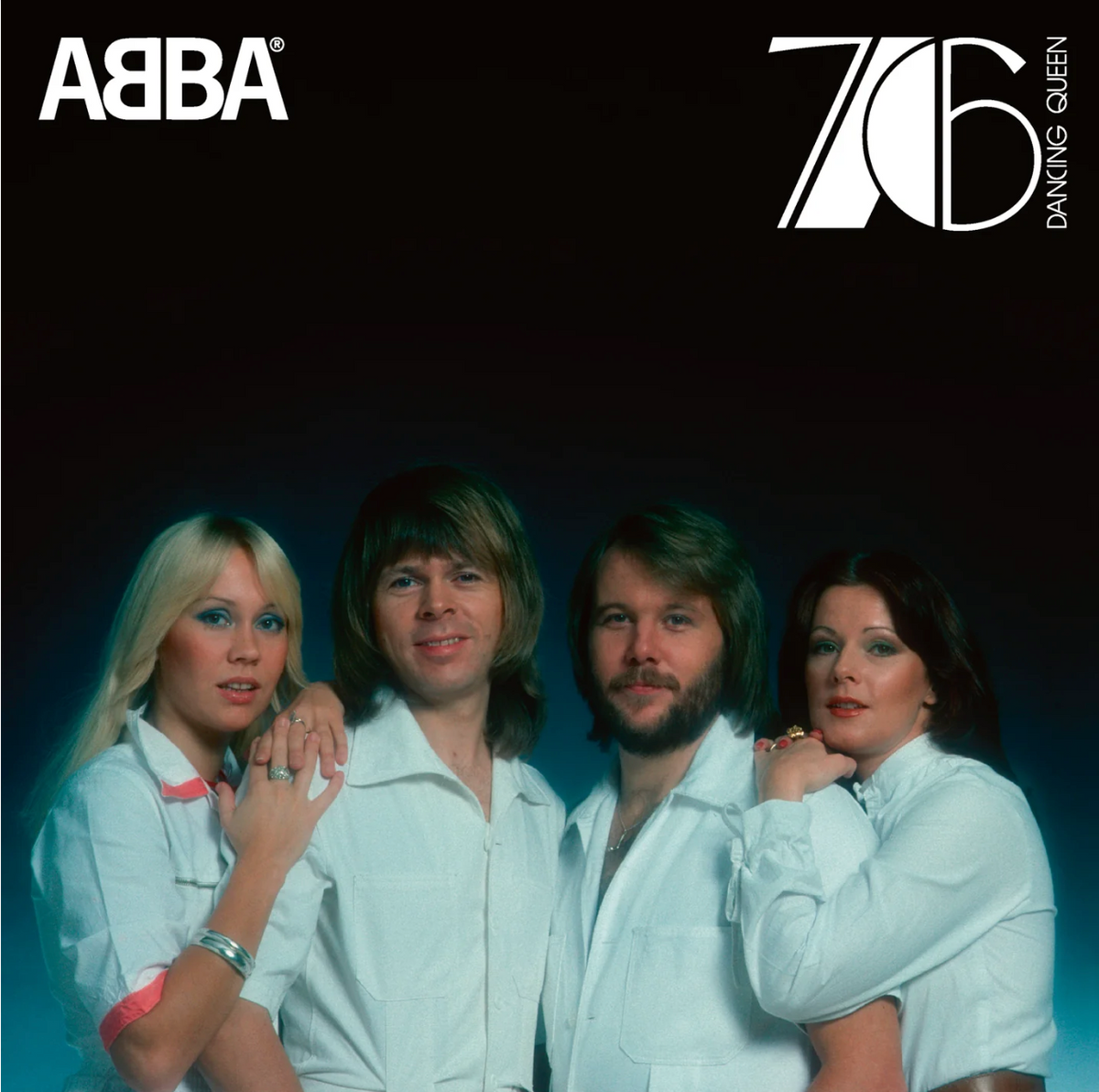 ABBA - DANCING QUEEN (50th Anniversary Edition Black Sparkling 10inch Single)