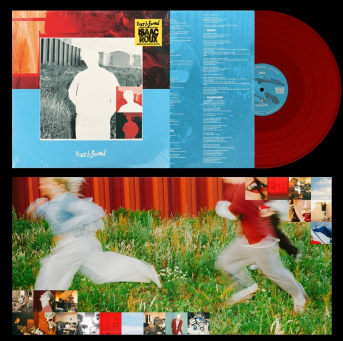 ISAAC ROUX - LOST AND FOUND (limited Red transparent coloured vinyl) (pre-order 30/10/2026)