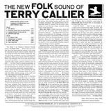 CALLIER, TERRY - THE NEW FOLK SOUND OF TERRY CALLIER