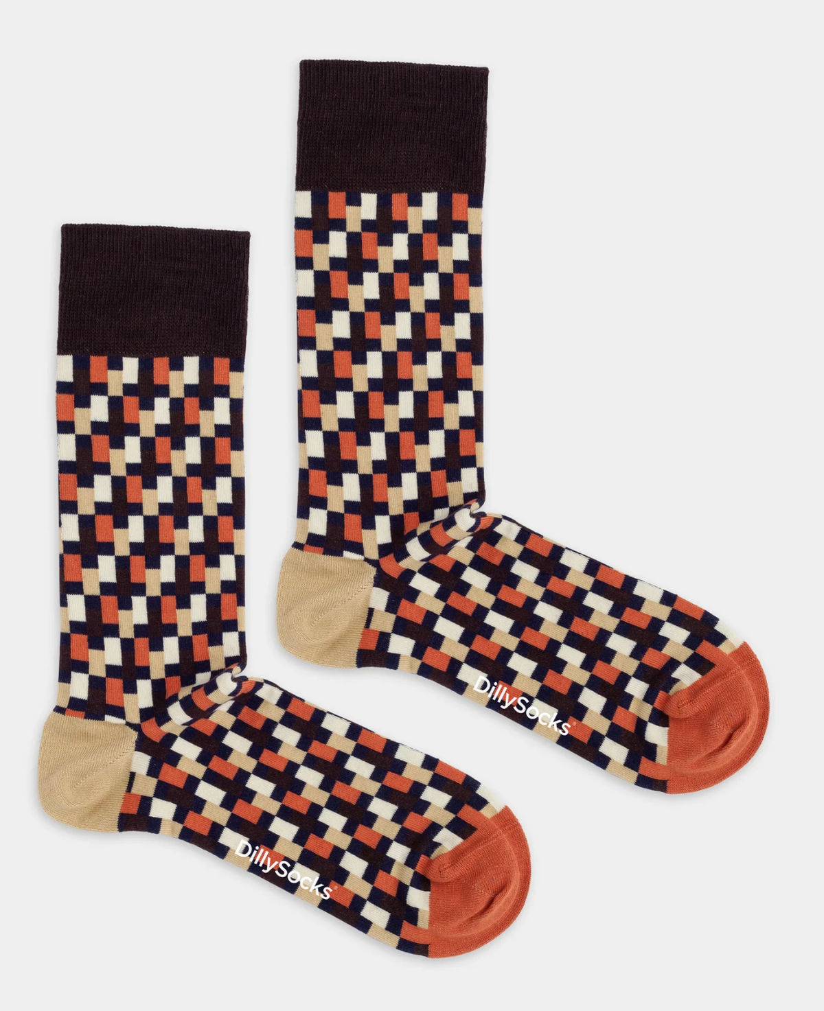 DillySocks - Desert Mosaic (size 41-46)