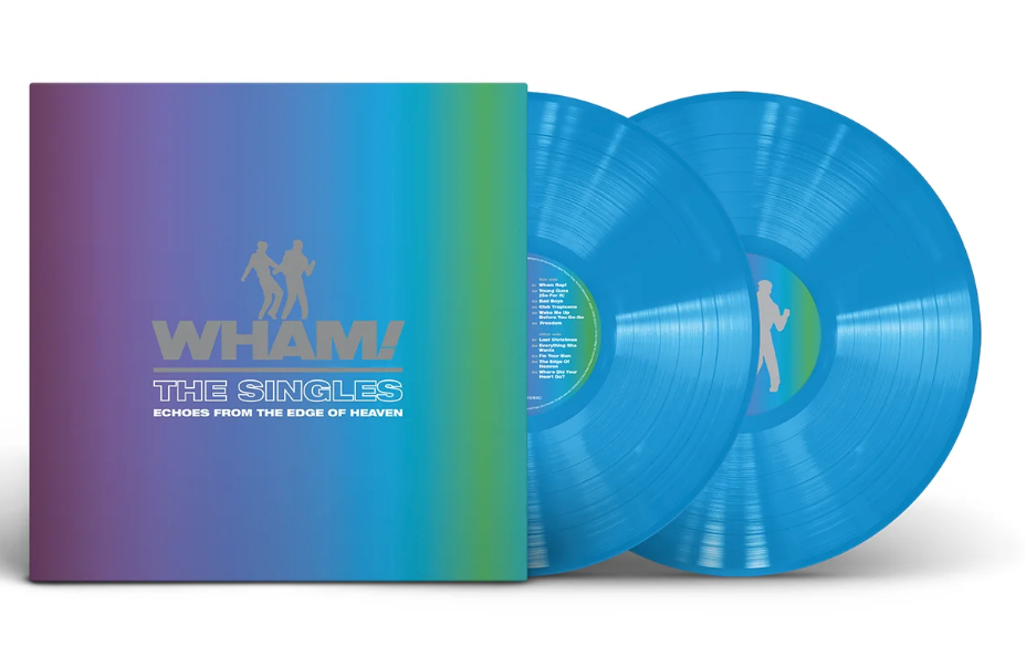 WHAM! - THE SINGLES: ECHOES FROM THE EDGE OF HEAVEN (Blue Vinyl)