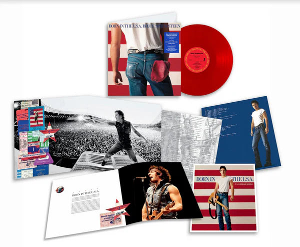 SPRINGSTEEN, BRUCE - BORN IN THE U.S.A. (40th anniv. edition - red vinyl)