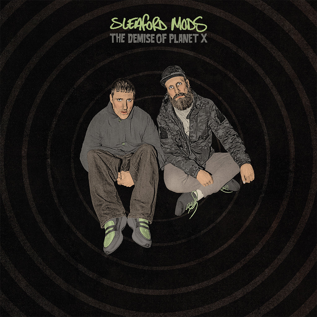 SLEAFORD MODS - THE DEMISE OF PLANET X (ltd coloured Neon Green Marble vinyl LP)