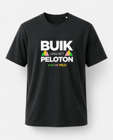 Vive Le Vélo T Shirt Buik Van Het Peloton - Black