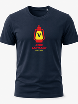 Vive Le Vélo T Shirt Rode Lantaarn- French Navy