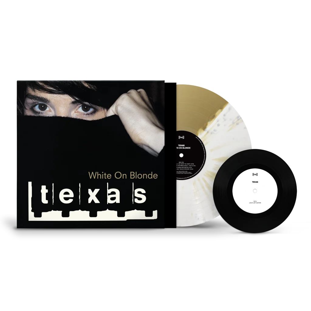 TEXAS - WHITE ON BLONDE (Ltd. LP + bonus 7" Split White & Gold vinyl) (pre-order 05/02/2027)