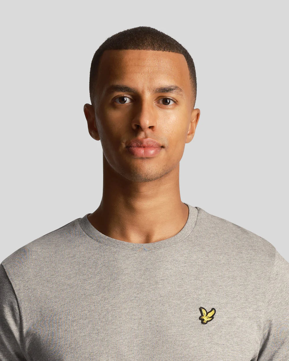 Lyle & Scott Plain T-shirt - Mid Grey Marl