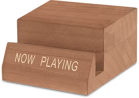 Vinyl Tonic 'Now Playing' Wooden Stand