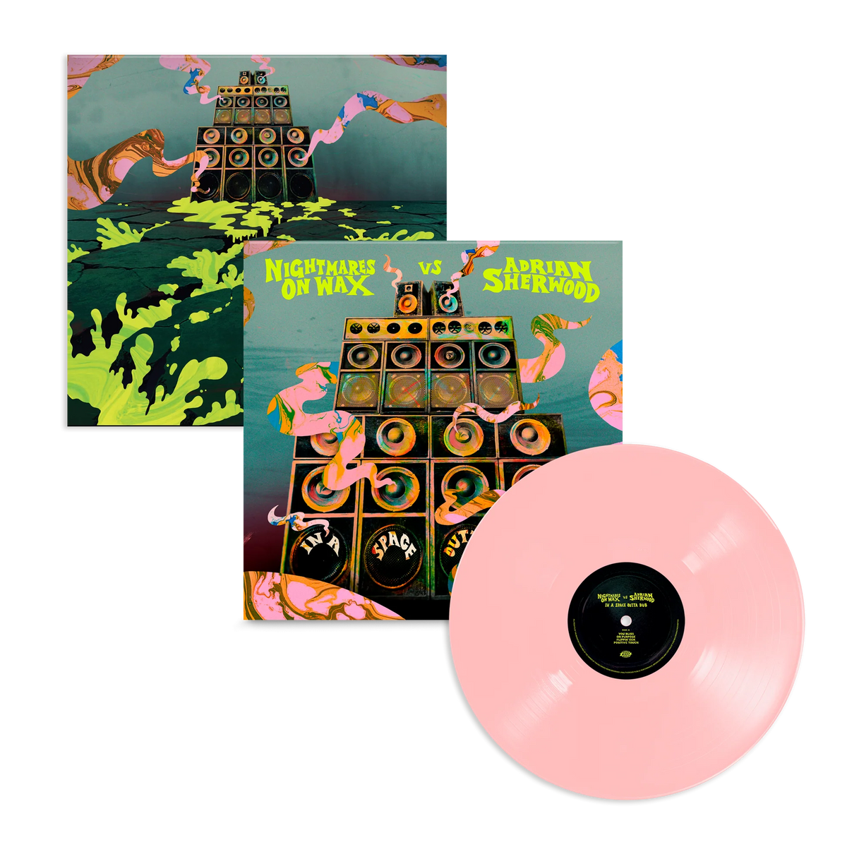 NIGHTMARES ON WAX & ADRIAN SHERWOOD - IN A SPACE OUTTA DUB (limited Light Rose Vinyl)