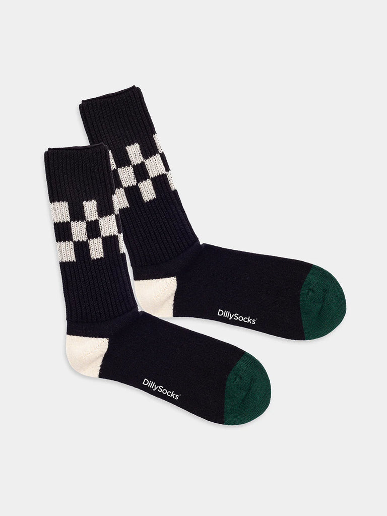 DillySocks - Cozy Reto (size 40-46)