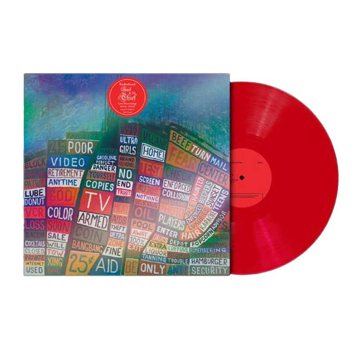 RADIOHEAD - HAIL TO THE THIEF (LIVE RECORDINGS 2003-2009) (INDIE only lim. coloured vinyl)