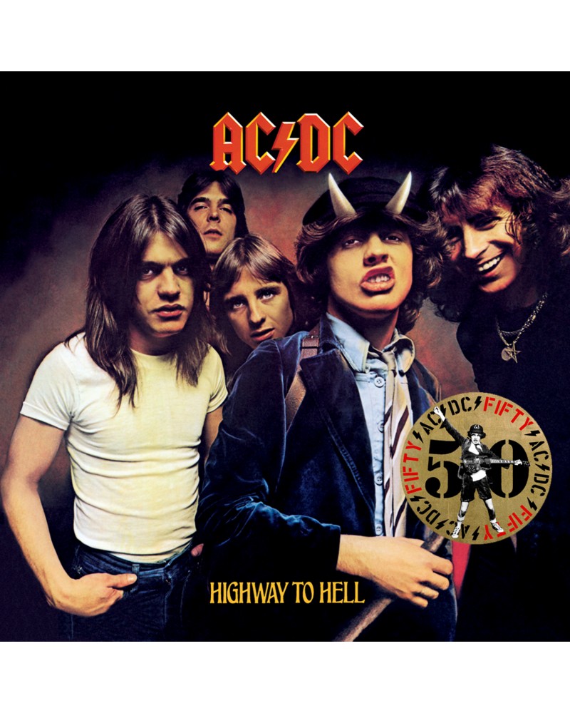 AC/DC - HIGHWAY TO HELL (50th anniv Gold metallic)