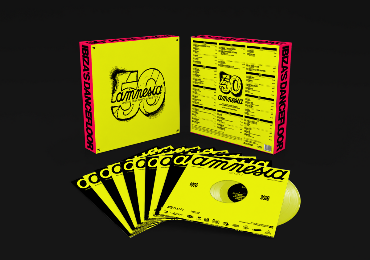 V/A - AMNESIA 50 YEARS (10x12” boxset) (pre-order new reprint +/- October 2026)