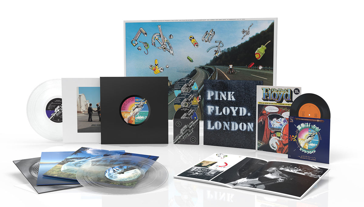 PINK FLOYD - WISH YOU WERE HERE (50TH ANNIVERSARY) (8LP Box COLOURED VINYL DELUXE SET LIMITED)