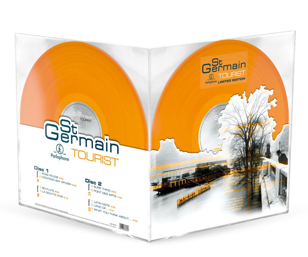 ST GERMAIN - TOURIST (limited 2LP orange coloured vinyl edition)