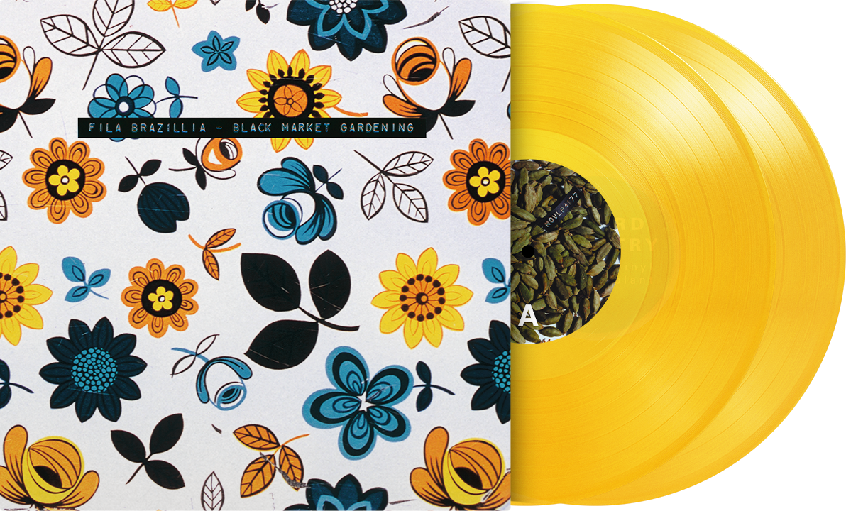 FILA BRAZILLIA - BLACK MARKET GARDENING (Ltd. Numbered Yellow vinyl) (pre-order 16/10/2026)