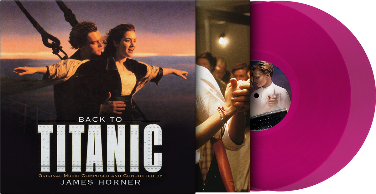 HORNER, JAMES - BACK TO TITANIC (ltd. coloured edition 2LP)