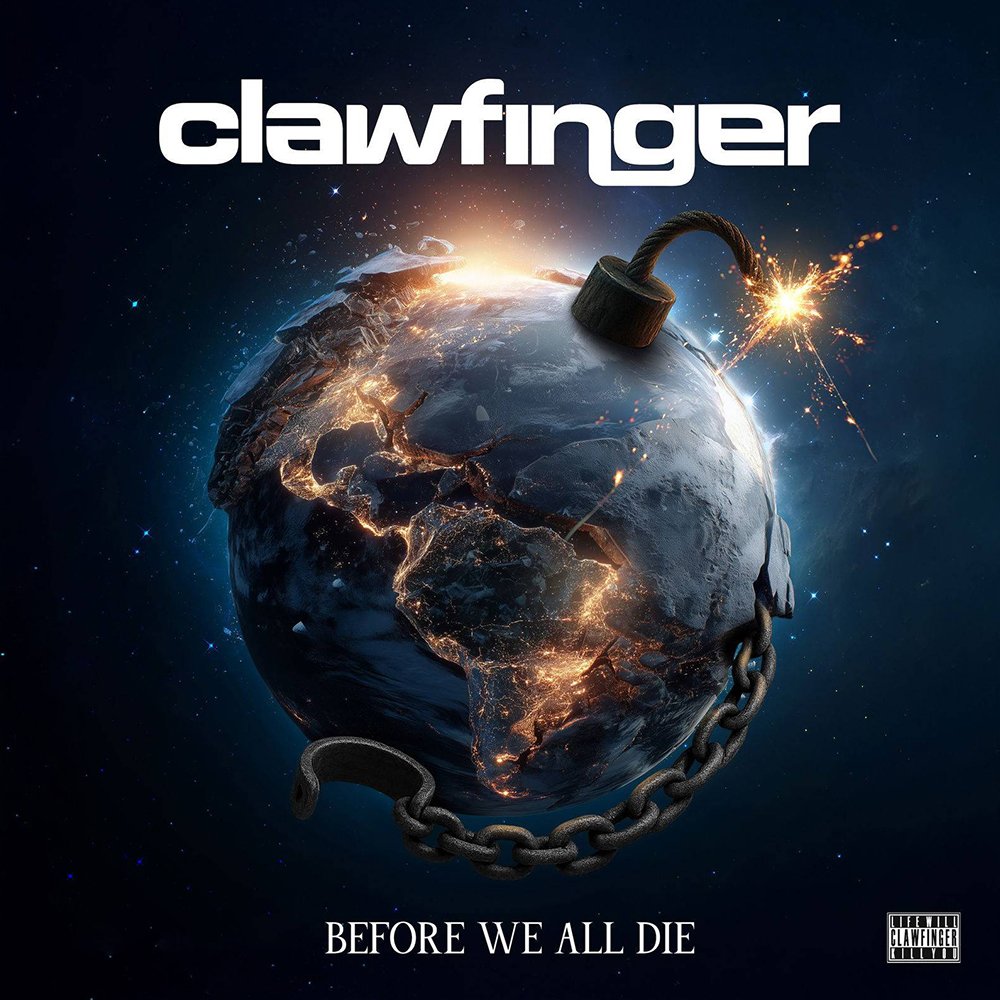 CLAWFINGER - BEFORE WE ALL DIE (Transparent, Gatefold Sleeve, Coloured Vinyl)