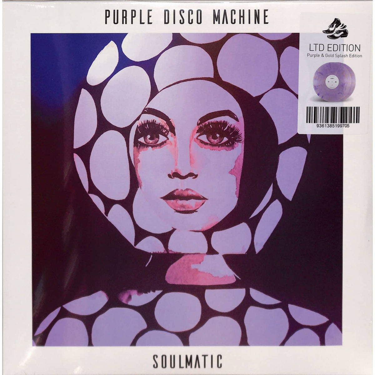 PURPLE DISCO MACHINE - SOULMATIC (Limited coloured purple marble Vinyl 2LP)