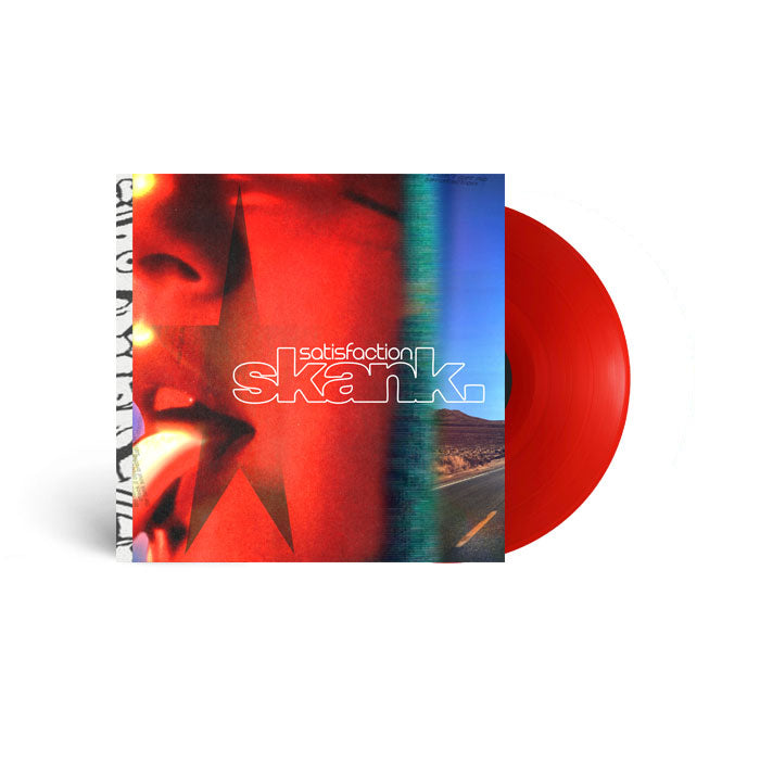 FATBOY SLIM & THE ROLLING STONES - SATISFACTION SKANK (ONE SIDED RED VINYL)