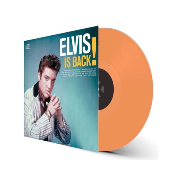 PRESLEY, ELVIS - ELVIS IS BACK! (Solid Orange Vinyl/ 180gr./ 4 Bonus Tracks)