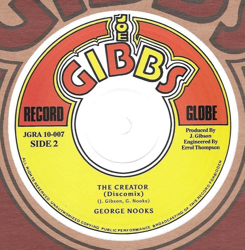 GEORGE NOOKS - THE CREATOR / RUDDY THOMAS - KEEP IT DOWN