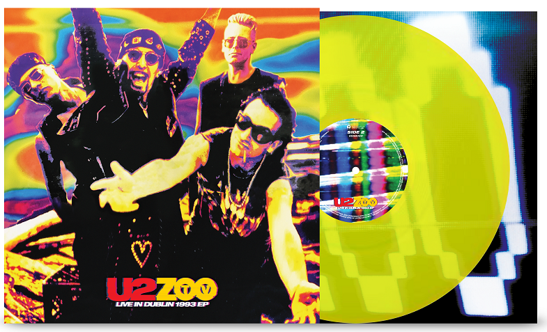 U2 - ZOO TV LIVE IN DUBLIN 1993 EP (Neon Yellow vinyl)