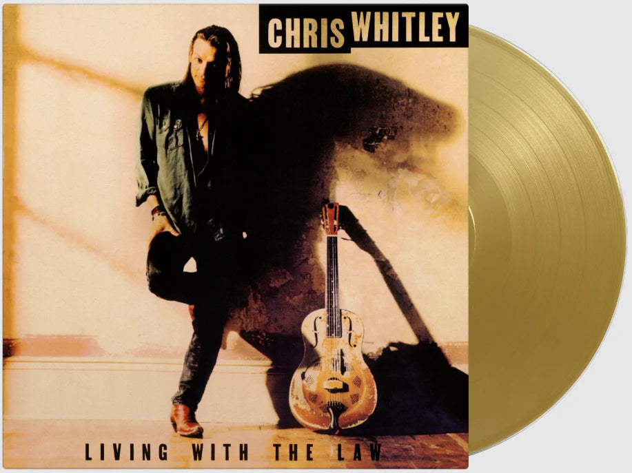 WHITLEY, CHRIS - LIVING WITH THE LAW (Coloured Gold Vinyl, Limited Anniversary Edition) (pre-order 30/01/2026)