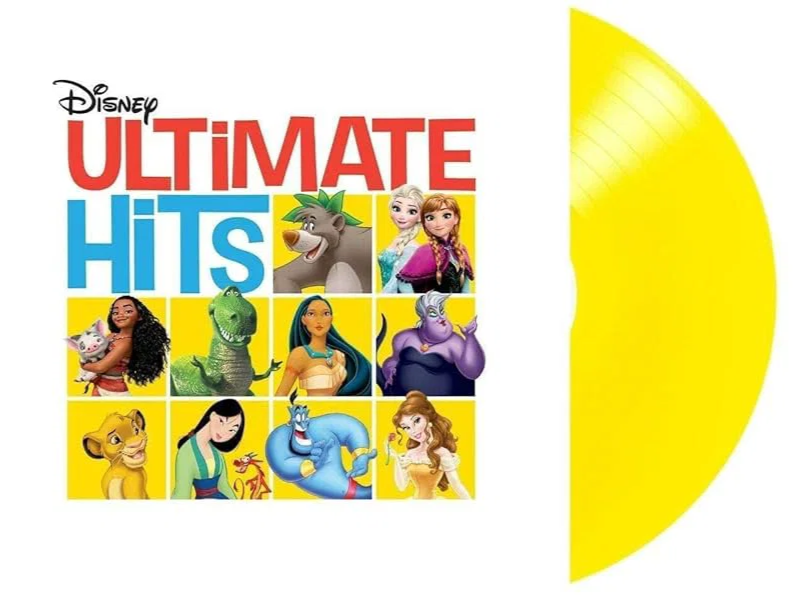 V/A - DISNEY ULTIMATE HITS (Transparent Yellow Vinyl LP)