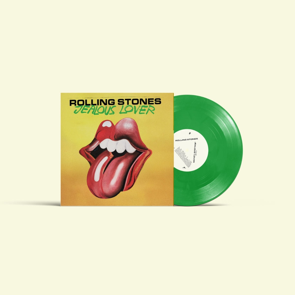 ROLLING STONES - JEALOUS LOVER (limited Green coloured 10")
