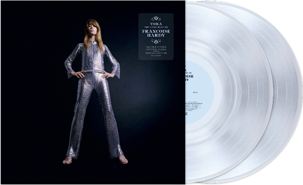 HARDY, FRANCOISE - VOILA - THE VERY BEST OF (limited clear 2LP vinyl)