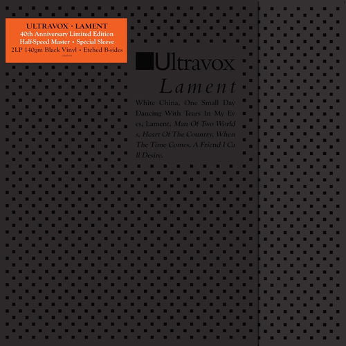 ULTRAVOX - LAMENT