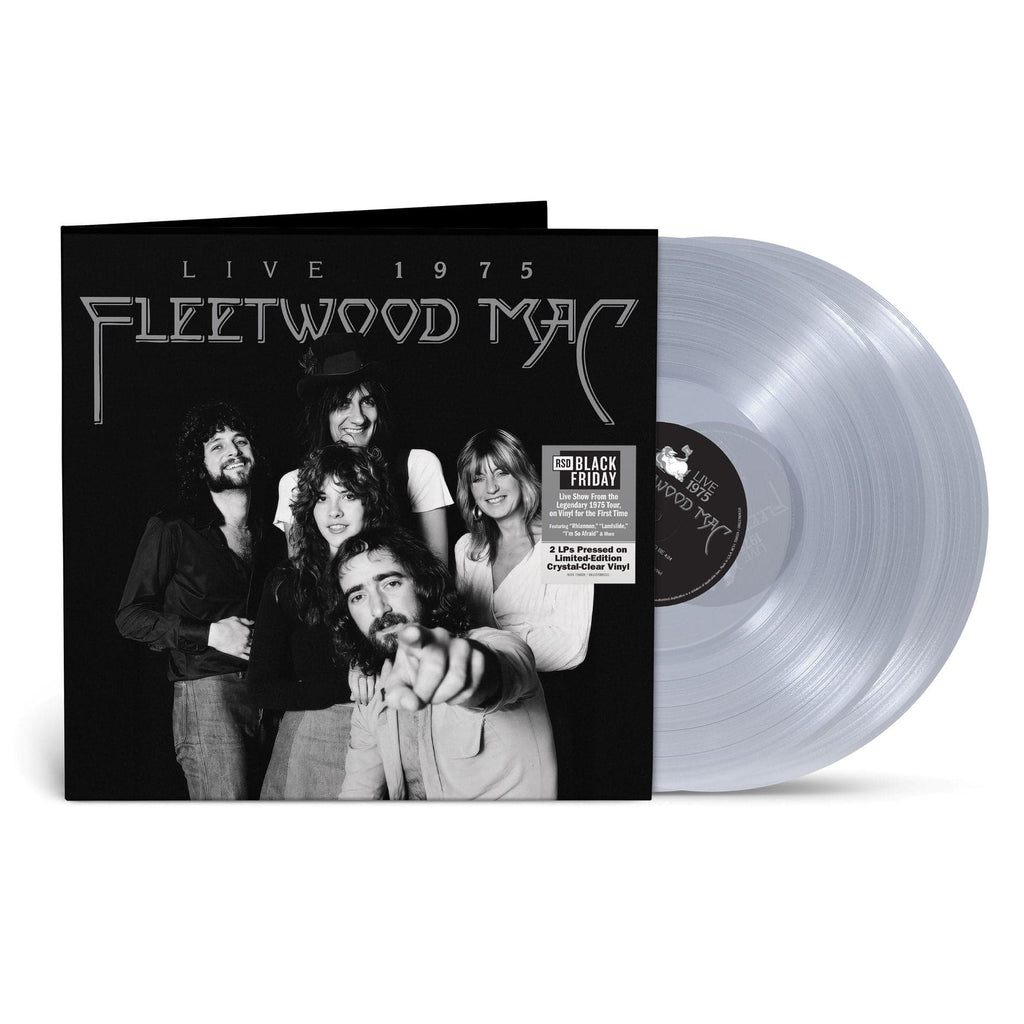 FLEETWOOD MAC - FLEETWOOD MAC: LIVE 1975 (Limited transparent 2LP vinyl)  RSD Black Friday