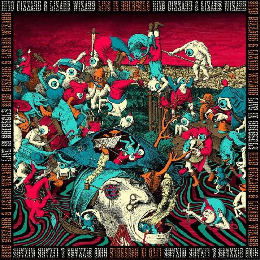 KING GIZZARD & THE LIZARD WIZARD - LIVE IN BRUSSELS '19 (coloured 3LP set)
