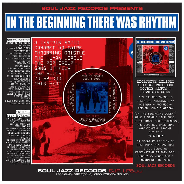 V/A - IN THE BEGINNING THERE WAS RHYTHM (Soul Jazz 2LP set)
