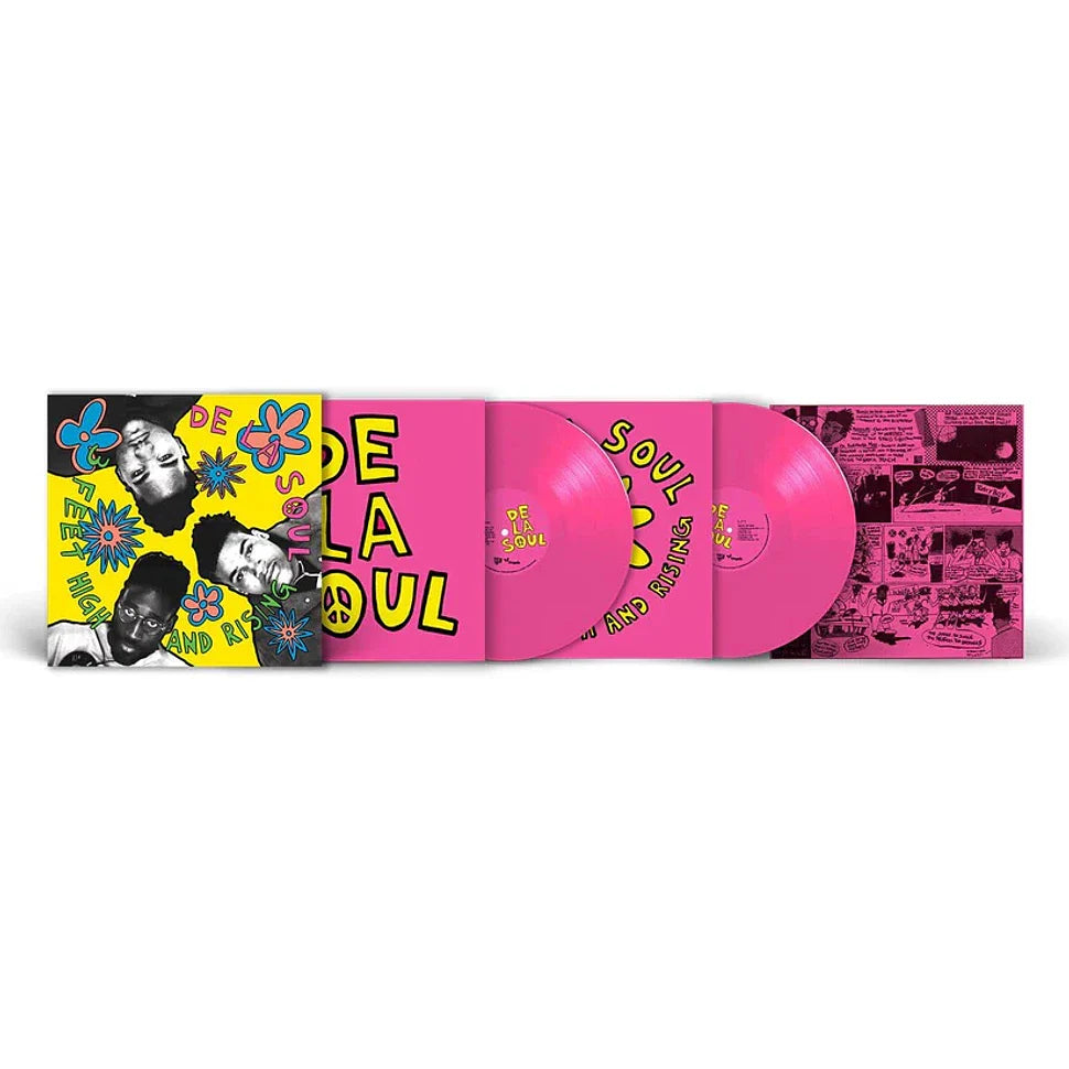 DE LA SOUL - 3 FEET HIGH AND RISING (limited magenta vinyl)