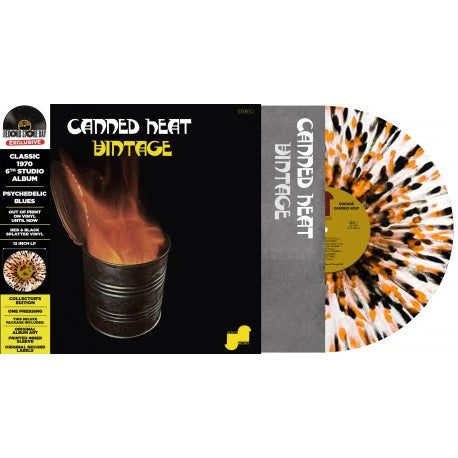 CANNED HEAT - VINTAGE (splatter vinyl)