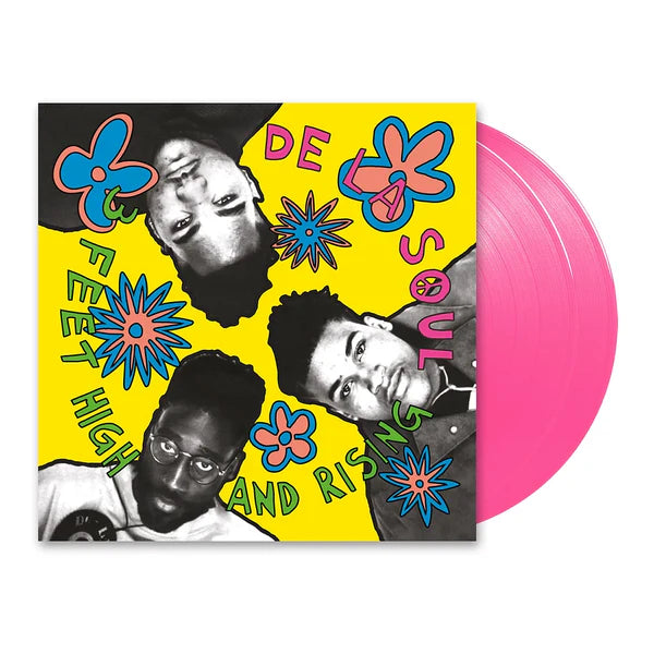 DE LA SOUL - 3 FEET HIGH AND RISING (limited magenta vinyl)