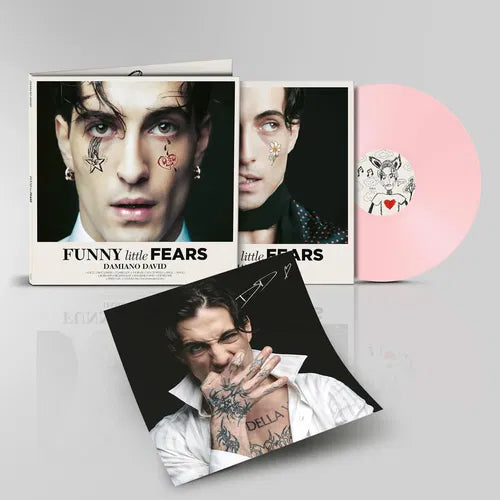DAVID, DAMIANO - FUNNY LITTLE FEARS (Pink Coloured Vinyl With Handsigned Lyrics Insert)