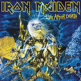 IRON MAIDEN - LIVE AFTER DEATH (Anniv. edition Yellow & Blue Vinyl)