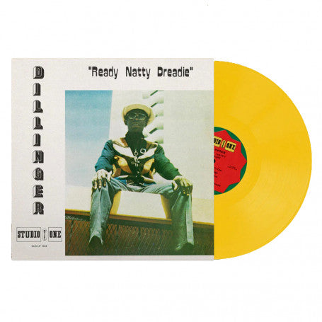 DILLINGER - READY NATTY DREADIE (Yellow coloured Vinyl)