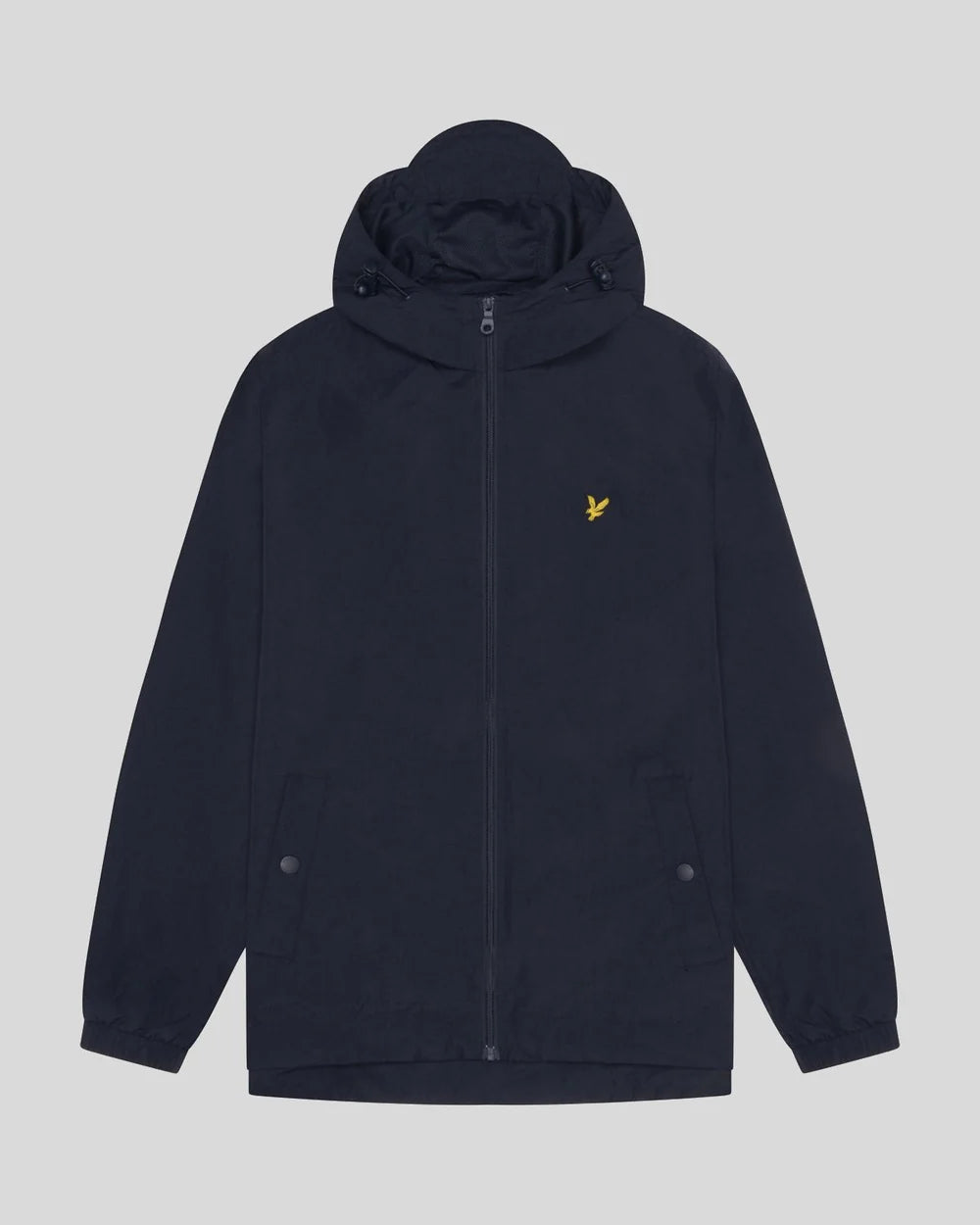 Lyle & Scott Zip Through Hooded Jacket - Dark Navy