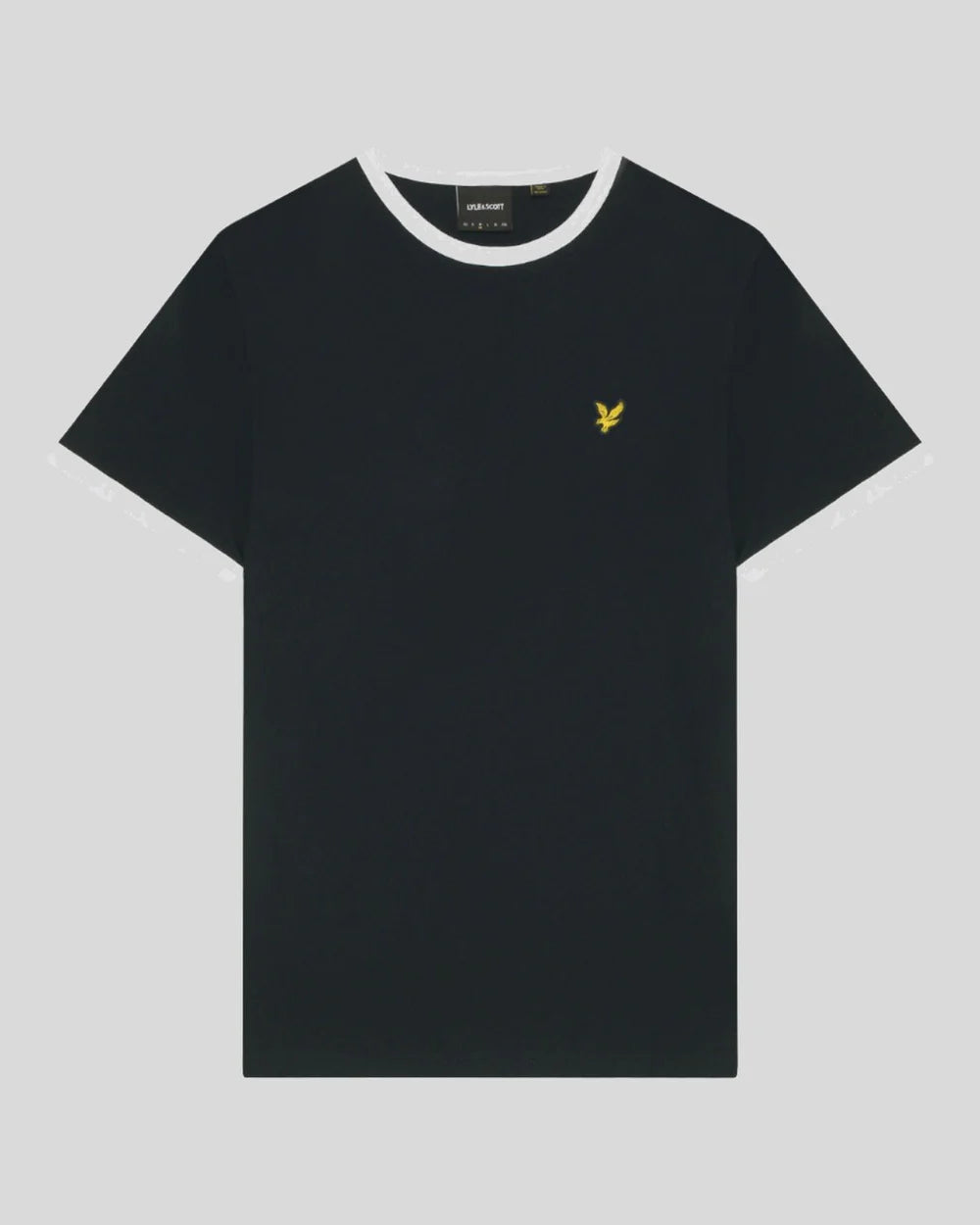 Lyle & Scott Ringer T-Shirt - Dark Navy / White