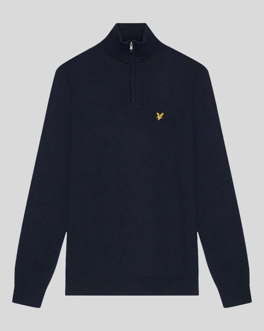 Lyle & ScottKnitwear - Golf 1/4 Zip Merino Jumper - Dark Navy