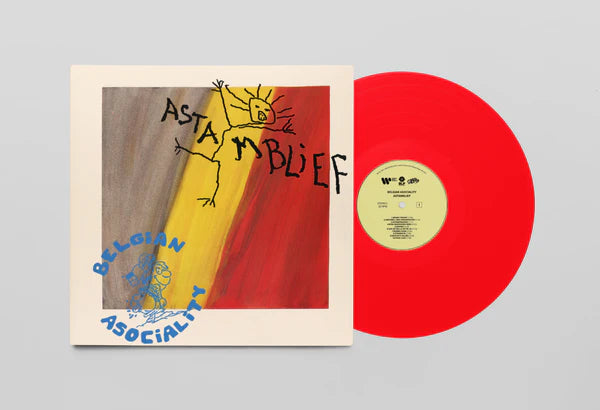 BELGIAN ASOCIALITY - ASTAMBLIEF (Red Transparent Vinyl)