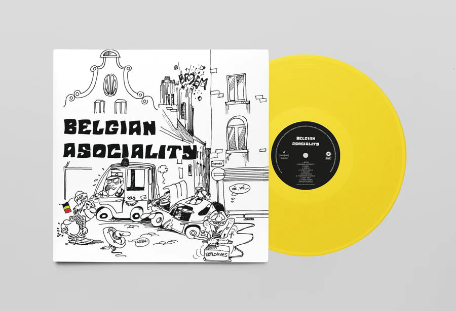 BELGIAN ASOCIALITY - BELGIAN ASOCIALITY (Yellow transparent vinyl)